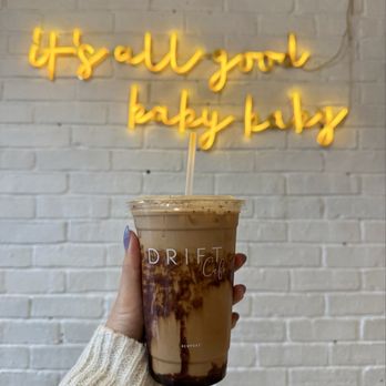 Drift Cafe - Large Mocha - Coffee & Tea Near Me - Newport, Rhode Island Drift Cafe - Large Mocha - Coffee & Tea Near Me - Newport, Rhode Island