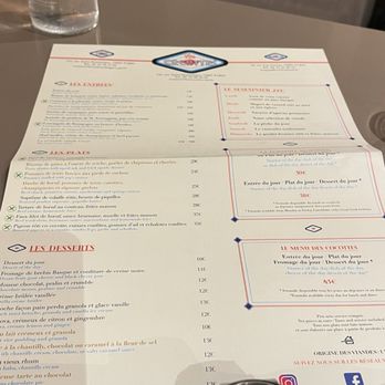 Les Cocottes - menu + oris - Bistros Near Me - Paris, 01 Les Cocottes - menu + oris - Bistros Near Me - Paris, 01