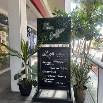 El Aleph Coffee Haus - Sign outfront - Coffee & Tea Near Me - Hollywood, Florida