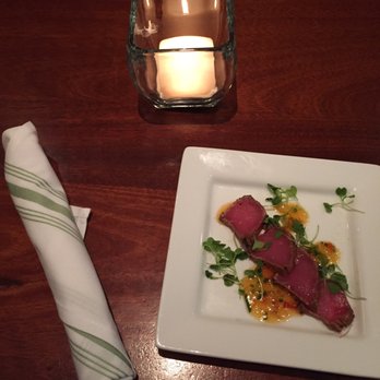 Seasons 52 - Ahi Tuna small plate @ Happy Hour - delicate and delicious! - New American Near Me - Altamonte Springs, Florida Seasons 52 - Ahi Tuna small plate @ Happy Hour - delicate and delicious! - New American Near Me - Altamonte Springs, Florida