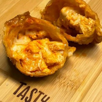 The Dancing Empanada - Buffalo Chicken Empanada (Chicken, Buffalo Sauce, Cheese) - Food Trucks Near Me The Dancing Empanada - Buffalo Chicken Empanada (Chicken, Buffalo Sauce, Cheese) - Food Trucks Near Me