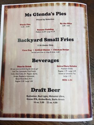 Menu photo 2 Backyard Barbeque Magnolia, AR Menu photo 2 Backyard Barbeque Magnolia, AR