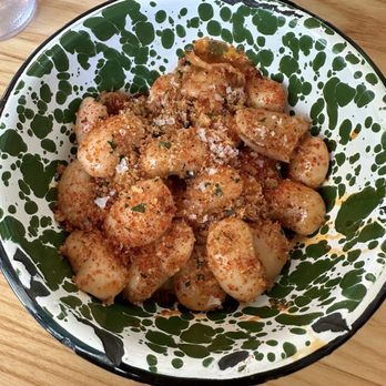 Pinyon - Beans with crunchy chili and oil (cold dish) - Pizza Near Me - Ojai, California Pinyon - Beans with crunchy chili and oil (cold dish) - Pizza Near Me - Ojai, California