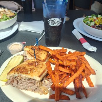 Lexi's On Third - Roast Beef Melt with Sweet Potato Fries - American Near Me - Columbus, Ohio