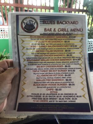 Menu photo 5 Blues Backyard BBQ & Grill Christiansted, VI Menu photo 5 Blues Backyard BBQ & Grill Christiansted, VI