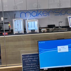 Redwood City Public Library - Downtown Library - There is a Maker Space here!!!