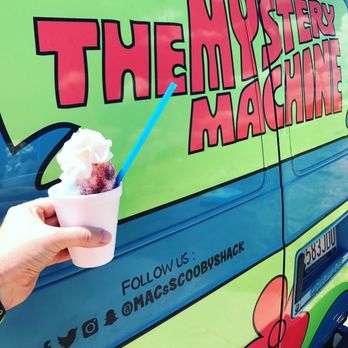 Da Scooby Shack - The Mystery Machine is perfect for pics. - Shaved Ice Near Me - Edmond, Oklahoma Da Scooby Shack - The Mystery Machine is perfect for pics. - Shaved Ice Near Me - Edmond, Oklahoma