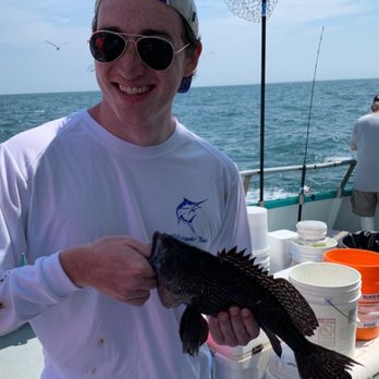 VikingFleet - Caught us some good eating bass. Yum - Ferries Near Me - Montauk, New York