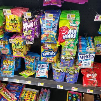 ampm - a display of candy in a store - Convenience Stores Near Me - Oakland, California