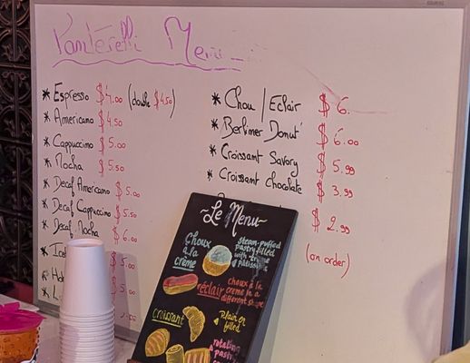 Menu photo 1 Panterelli Seattle, WA