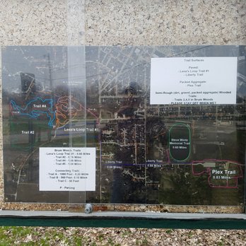 Brum Woods - Trailhead shows the location of the trails and distances - Parks Near Me - Batesville, Indiana