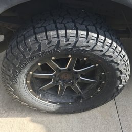 35" tire on a 20" rim. 100$ cheaper then anywhere else I could find. I should of known to call them first 35" tire on a 20" rim. 100$ cheaper then anywhere else I could find. I should of known to call them first