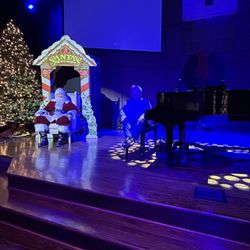 Santa Birmingham - During a Christmas concert at Mountainbrook Community Church.