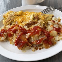 Spinach and Cheese Omelette
