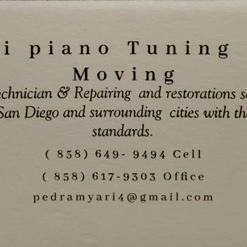 Yari Piano Services - Piano Services Near Me - Carlsbad, California Yari Piano Services - Piano Services Near Me - Carlsbad, California