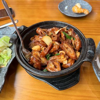 Taipei Station - Three-cup intestine, cabbage, pineapple shrimp, and sea bass - Chinese Near Me - Fremont, California Taipei Station - Three-cup intestine, cabbage, pineapple shrimp, and sea bass - Chinese Near Me - Fremont, California