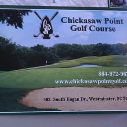 Chickasaw Point Golf Course - Scorecard cover.