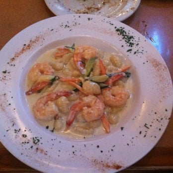 Rustico - Gnocchi with jumbo prawns and a white wine sauce. - Italian Near Me - Murrieta, California Rustico - Gnocchi with jumbo prawns and a white wine sauce. - Italian Near Me - Murrieta, California