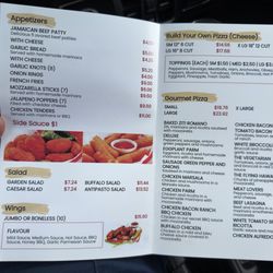 Center of menu