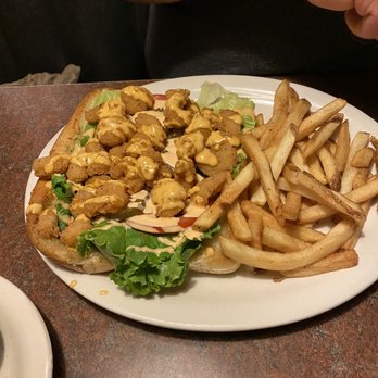 Huckleberry's - Shrimp Po-Boy - Breakfast & Brunch Near Me - Modesto, California Huckleberry's - Shrimp Po-Boy - Breakfast & Brunch Near Me - Modesto, California