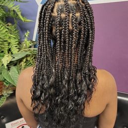 Knotless Box Braids