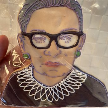 Funny Face Bakery - Fight for your rights (RBG) cookie - Cupcakes Near Me - New York, New York Funny Face Bakery - Fight for your rights (RBG) cookie - Cupcakes Near Me - New York, New York