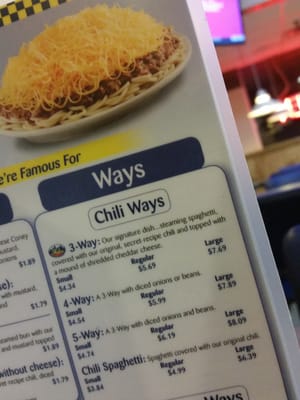 Menu photo 3 Skyline Chili Indianapolis, IN