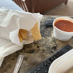 El Jimador Mexican Grill - Free chips and salsa added to my Togo order