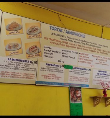 Menu photo 2 La Michoacana  Vallejo, CA