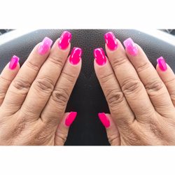 Oasis Nail & Spa - Love my nail color for the summer!