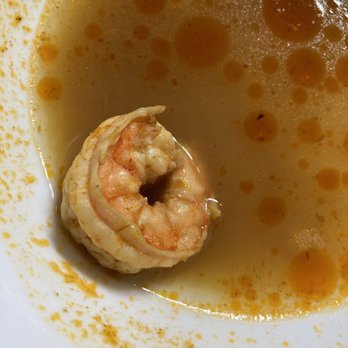 Thai Hut - 1 week+ old shrimp in Tom Yum Goong soup. :( - Thai Near Me - Fort Worth, Texas Thai Hut - 1 week+ old shrimp in Tom Yum Goong soup. :( - Thai Near Me - Fort Worth, Texas
