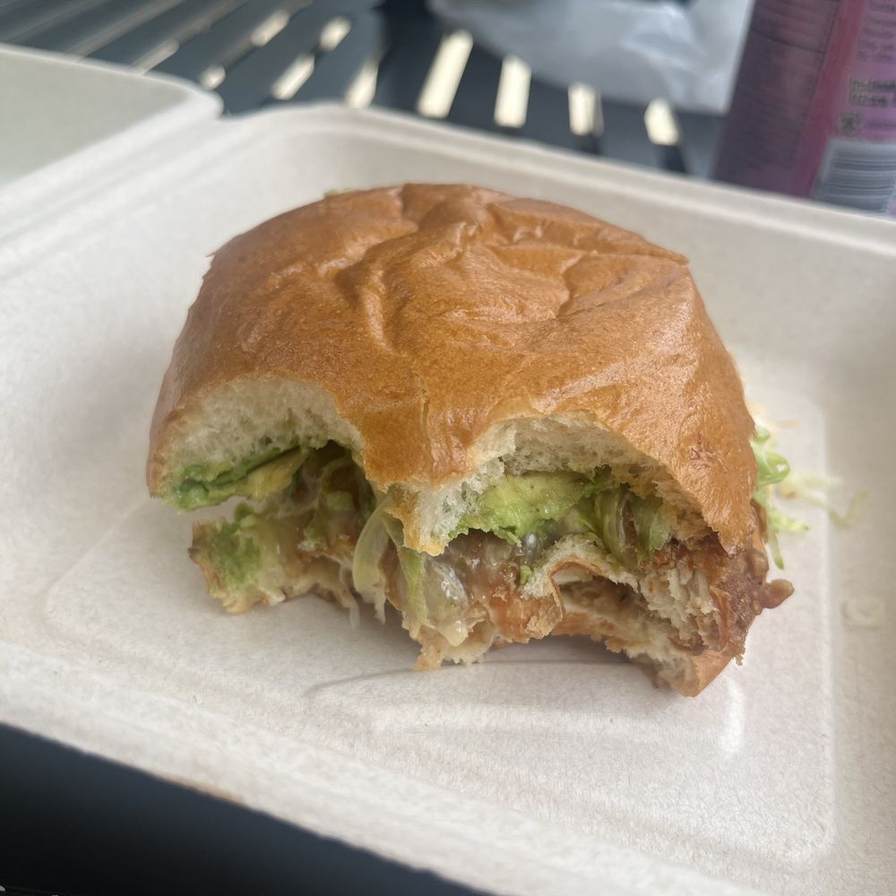 Southwest fried chicken sandwich Southwest fried chicken sandwich