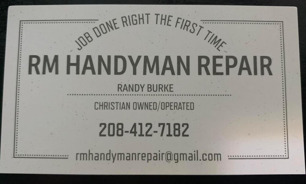 Slide of RM Handyman Repair