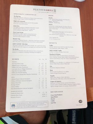 Menu photo 6 PGATour Grill El Paso, TX
