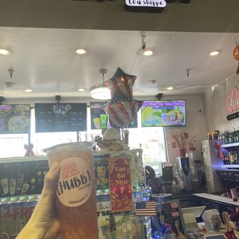 Chubbi Tea Shoppe - Just Peachy Fruit Tea - Bubble Tea Near Me - Garden Grove, California