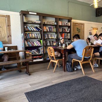 Common Grounds Brew & Roastery - Books and games section - Coffee & Tea Near Me - Lake Worth, Florida