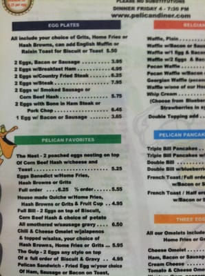 Menu photo 5 The Pelican Diner Sebastian, FL Menu photo 5 The Pelican Diner Sebastian, FL