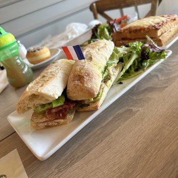 Le Cafe Du Val - Chicken Dijon Sandwich - Cafes Near Me - Henderson, Nevada