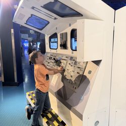 Shuttle Launch Experience - Interactive area at the exit