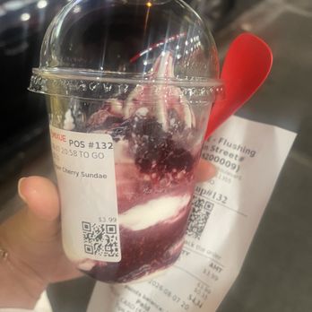 Mixue - Super Cherry Sundae - Ice Cream & Frozen Yogurt Near Me - Queens, New York Mixue - Super Cherry Sundae - Ice Cream & Frozen Yogurt Near Me - Queens, New York