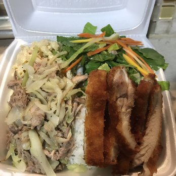 Aloha Wagon - Kahlua pork and chicken katsu - Filipino Near Me - Chicago, Illinois