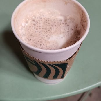 Starbucks - My hot chocolate, not filled all the way up - Coffee & Tea Near Me - Burbank, California