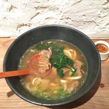 Raku - Niku Udon- Beef short ribs & honeycomb tripe $17 - Japanese Near Me - New York, New York Raku - Niku Udon- Beef short ribs & honeycomb tripe $17 - Japanese Near Me - New York, New York