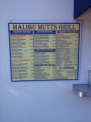 Menu photo 5 Malibu Mutt Malibu, CA