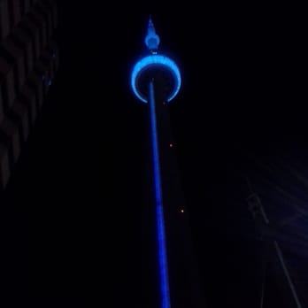 CN Tower - Blue lights - Landmarks & Historical Buildings Near Me - Toronto, Ontario CN Tower - Blue lights - Landmarks & Historical Buildings Near Me - Toronto, Ontario