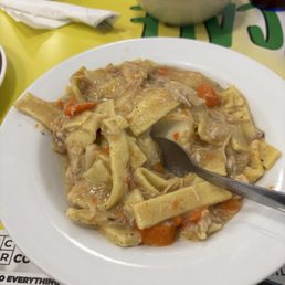 Chicken and noodles Chicken and noodles
