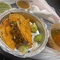 Adobo Spicy Mexican Grill - Birria tacos and consume