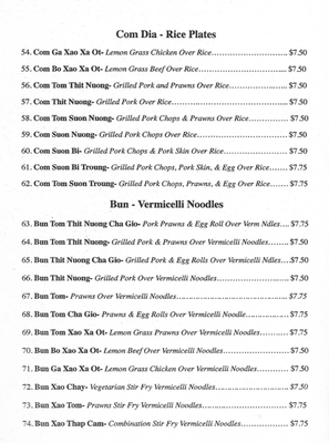 Menu photo 6 Pho Viet Restaurant Modesto, CA Menu photo 6 Pho Viet Restaurant Modesto, CA