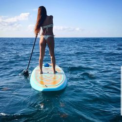 Great way to see San Diego, from a stand up paddle board!