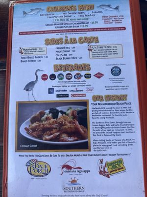 Menu photo 2 Pompano Joe's Destin, FL Menu photo 2 Pompano Joe's Destin, FL